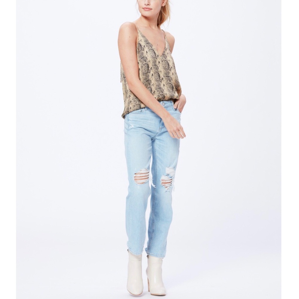 NWT Paige Aja Snake Print Cami